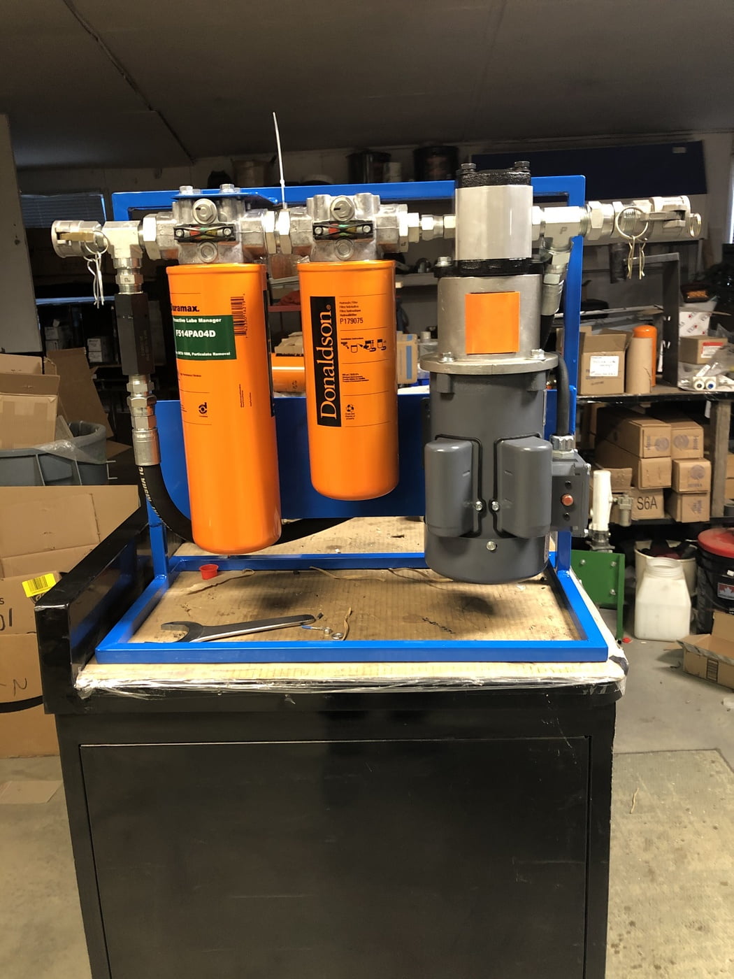 Machine Filter Stand Filter stand