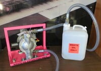 Waste oil extraction pump Waste oil extraction pump